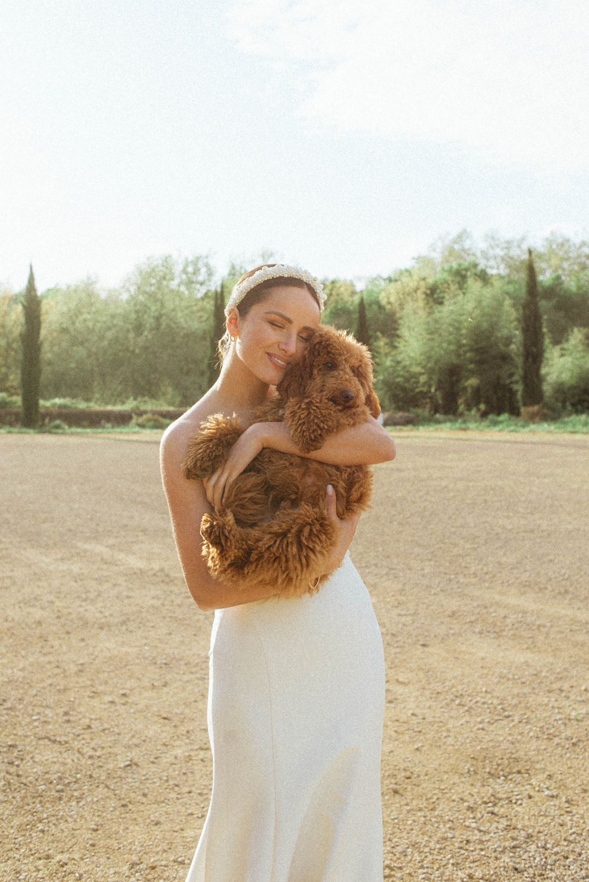 Couple portrait at Chateau de Campet