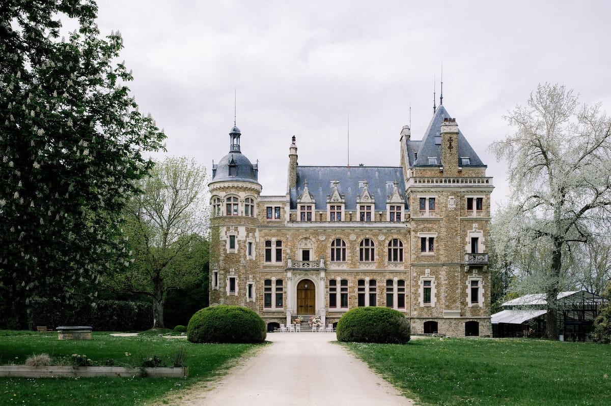 Front elevation of Château de Méridon, Île-de-France