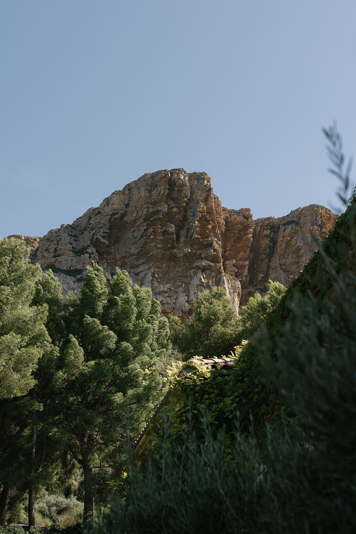 Domaine de Canaille overlooking the Mediterranean at Cassis