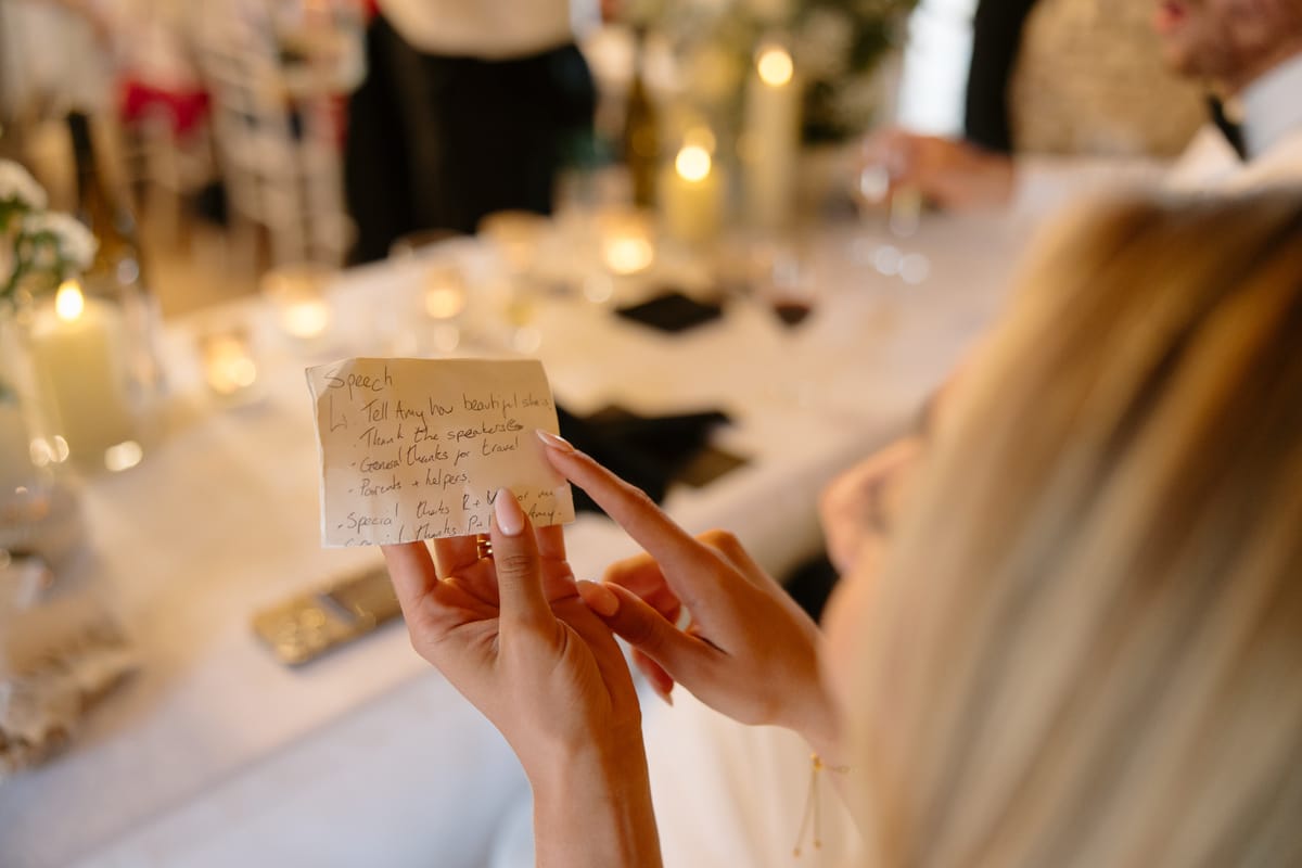 Table styling and details from Amy and Oscar's summer wedding at Chateau de Cazenac in the Dordogne