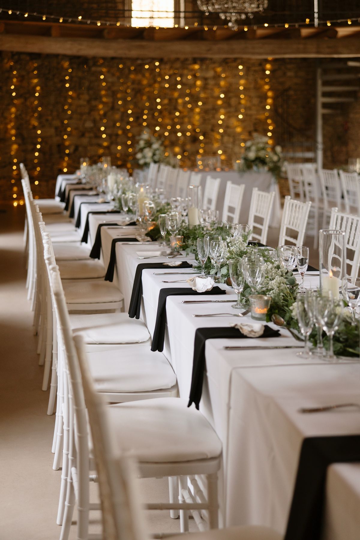Amy and Oscar's barn reception at Chateau de Cazenac in the Dordogne