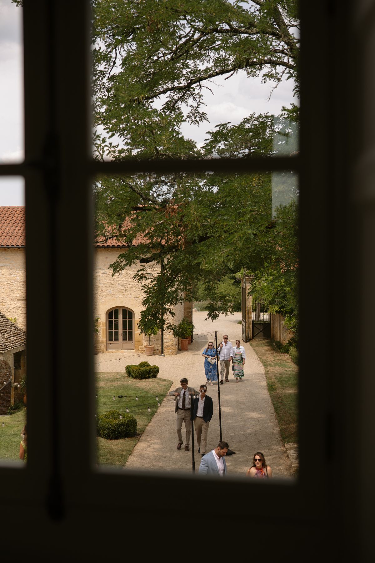 Chateau de Cazenac, the summer wedding venue in the Dordogne where Amy and Oscar married