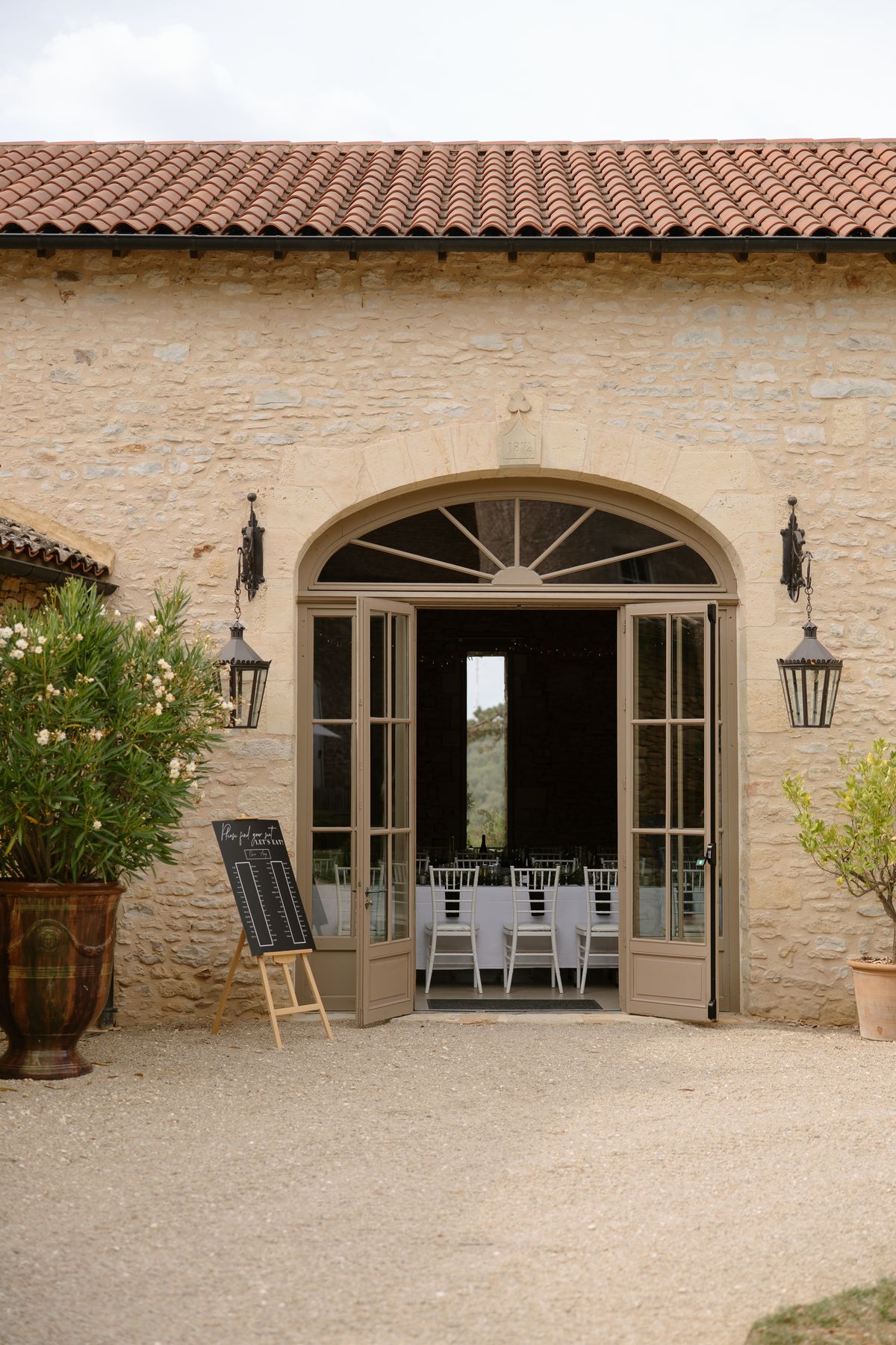 Chateau de Cazenac, the summer wedding venue in the Dordogne where Amy and Oscar married