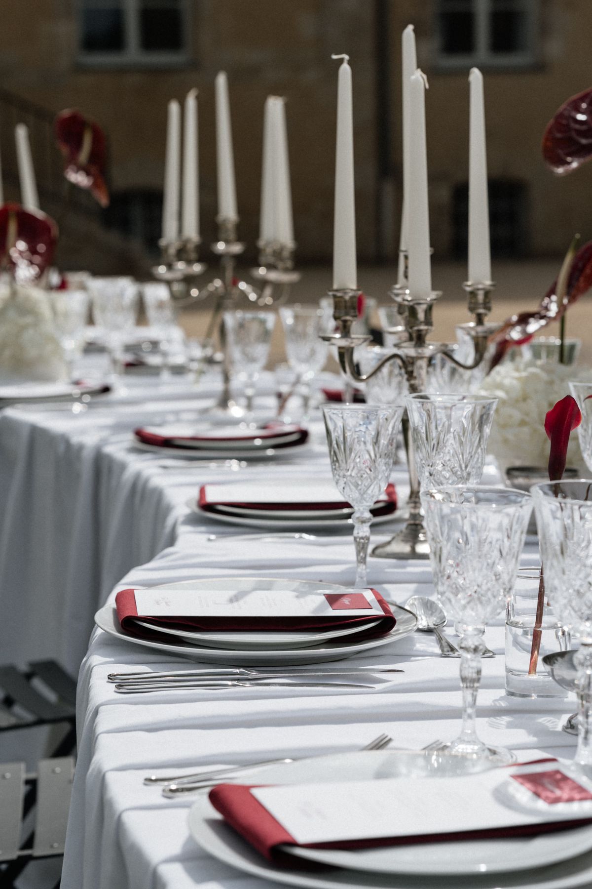 Old money styled shoot at Domaine le Mezo, Brittany, styling details
