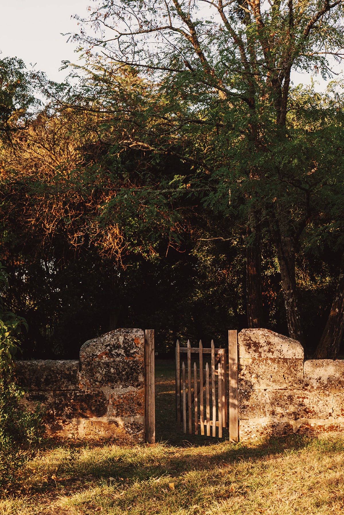Château de Beaulieu — Garden wall / gate detail