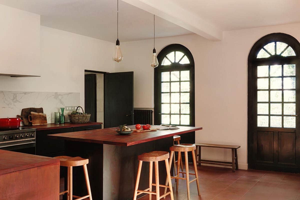Château de Beaulieu — Kitchen, wide