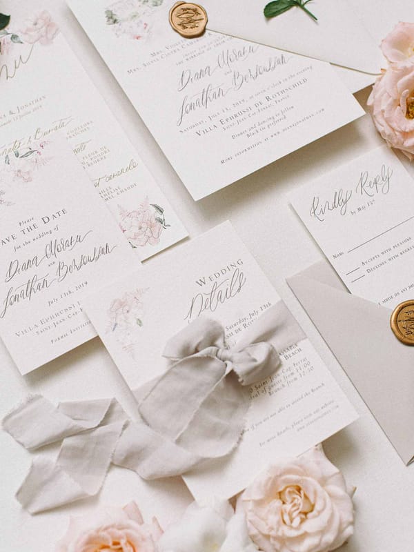 Wedding Stationery in France