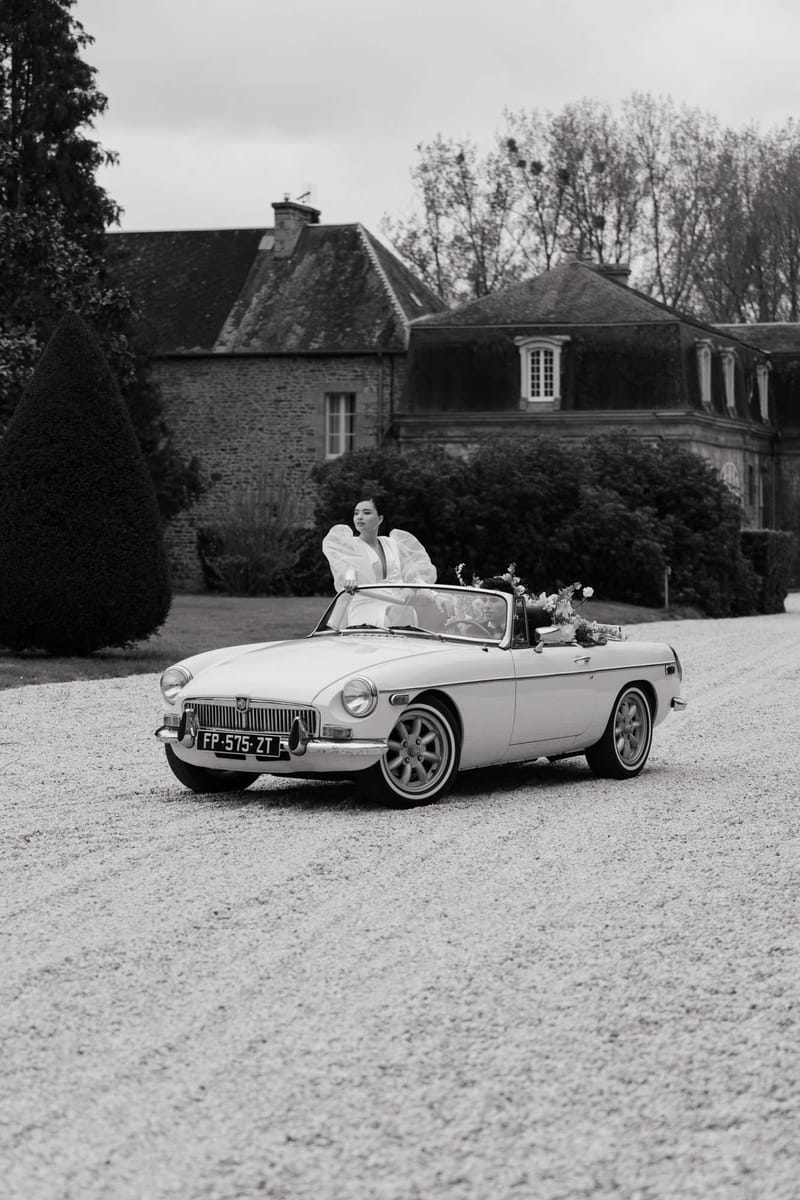 Mont Saint-Michel landmark photographed by Lea Evrevin at a destination wedding