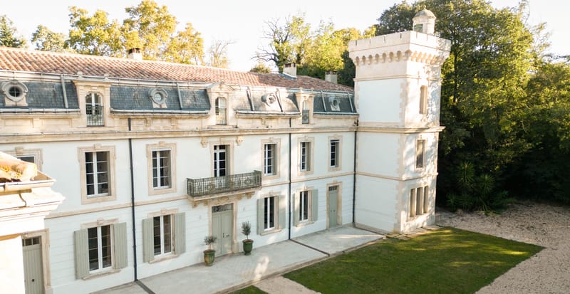 Aerial view of