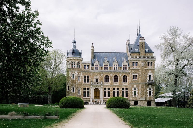 Front elevation of Château de Méridon, Île-de-France