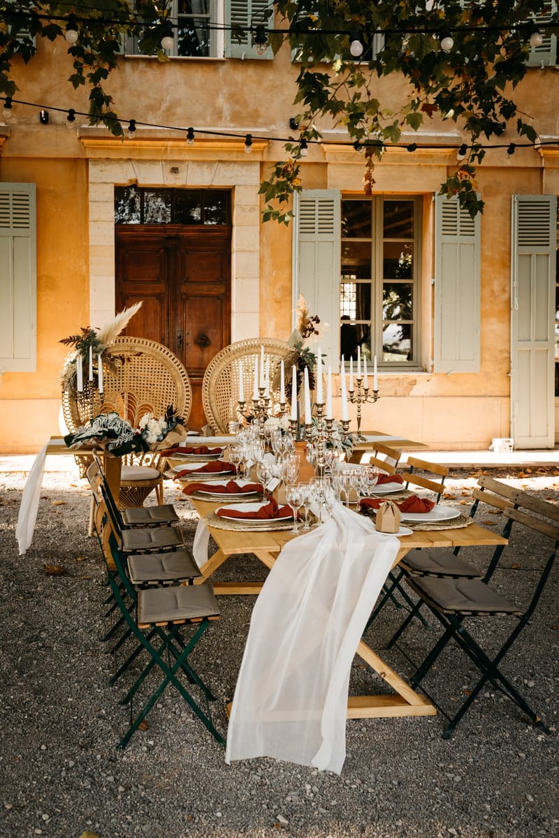 Chateau des Demoiselles wedding venue in Provence, France