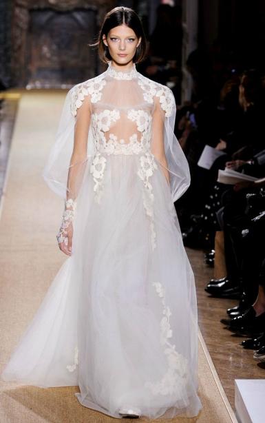 valentino couture wedding dress