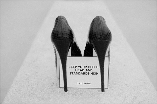 coco chanel high heels