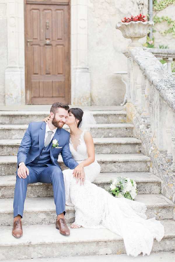 Pretty Pastel Château de la Côte Wedding - French Wedding Style