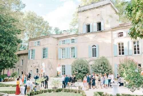 Chateau Des Barrenques real wedding