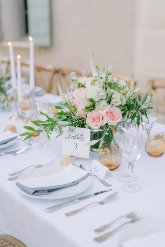 Intimate wedding at Chateau Grimaldi, Provence - French Wedding Style