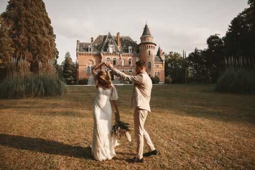 Chateau St Michel wedding photos