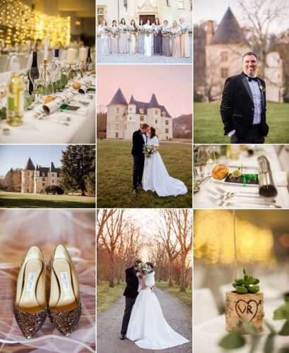 New Year&#039;s Eve Wedding at Chateau de Saint-Martory - French Wedding Style