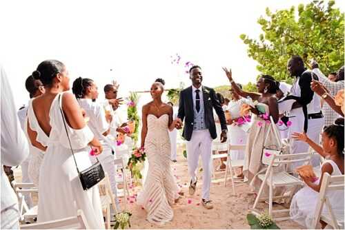 Guadeloupe Beach Wedding