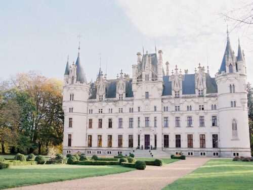 chateau Challain french wedding venue