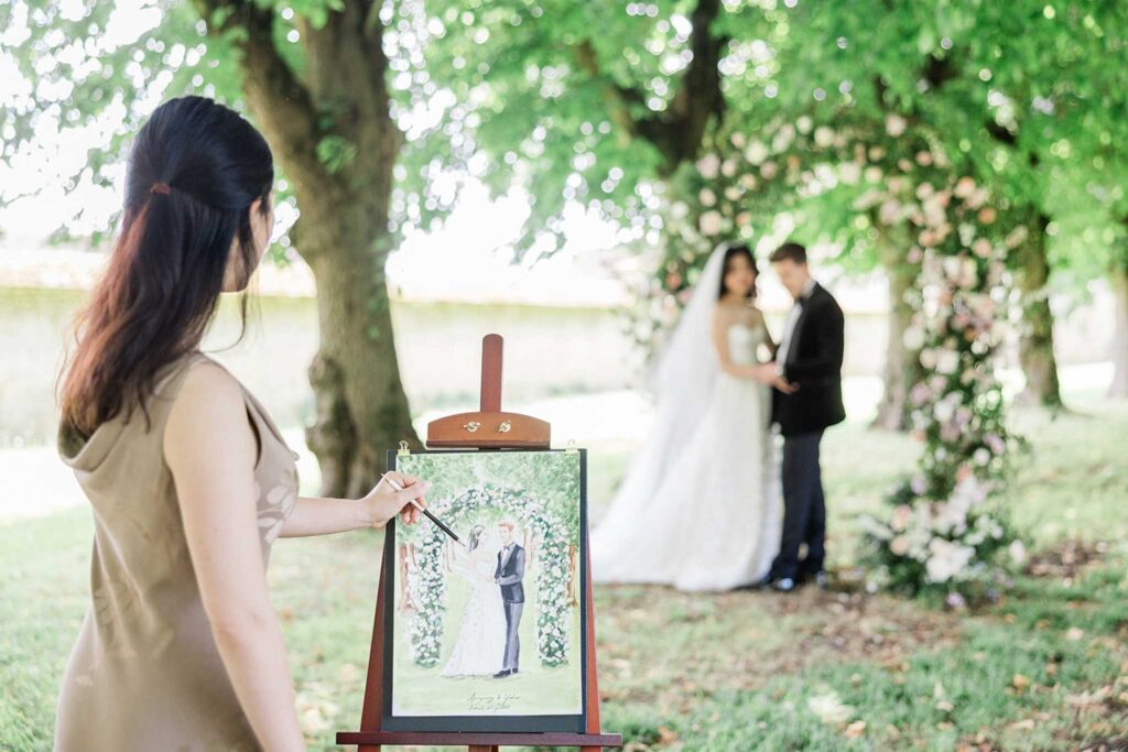 chateau de courtomer pascal Vo photographer french wedding style 27