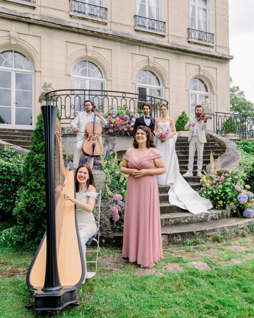 Château du Prieuré d’Evecquemont aude luce photographe french wedding style 38