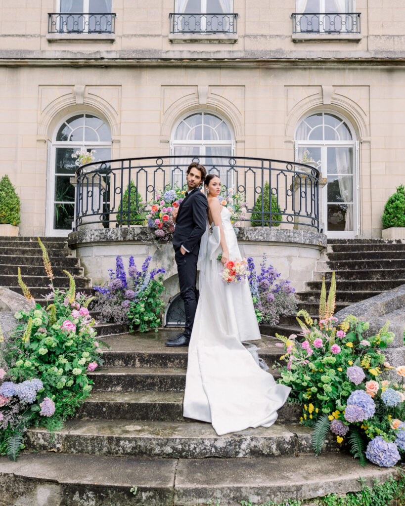 Château du Prieuré d’Evecquemont aude luce photographe french wedding style 41