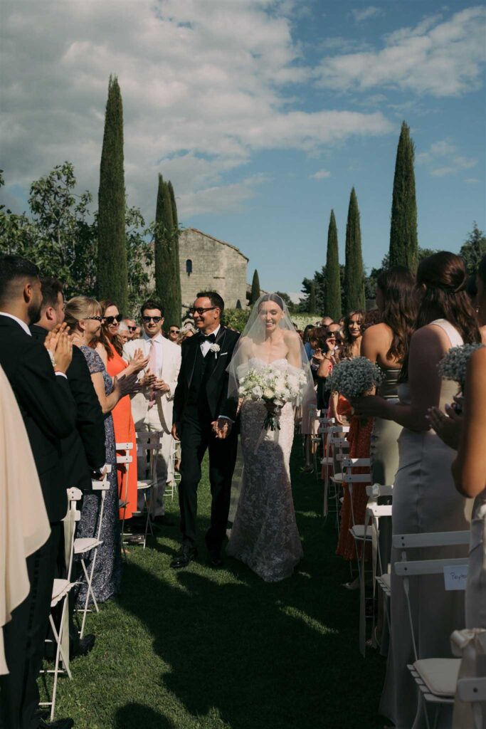 saint eusebe ayata bride father of the bride entering ceremony