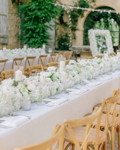 white wedding chateau de sannes alban pichon photographe 1