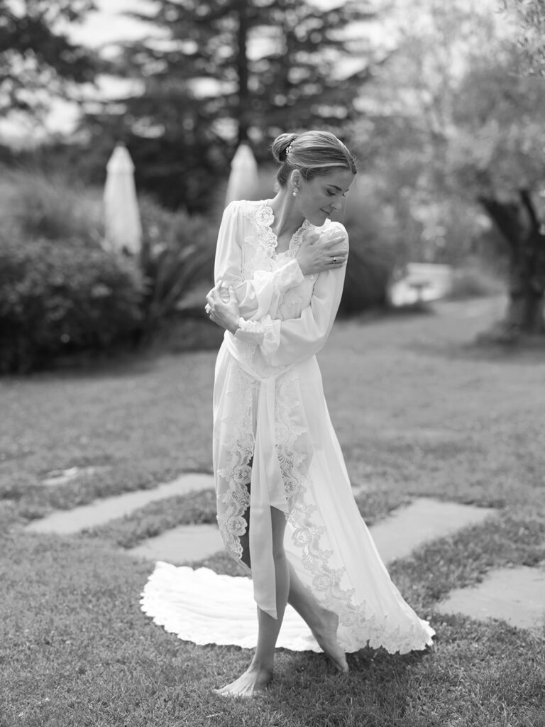 bride getting ready