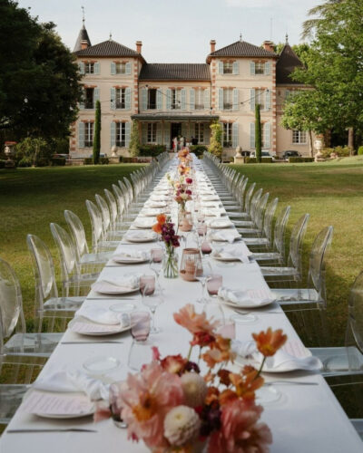 acrylic wedding chairs