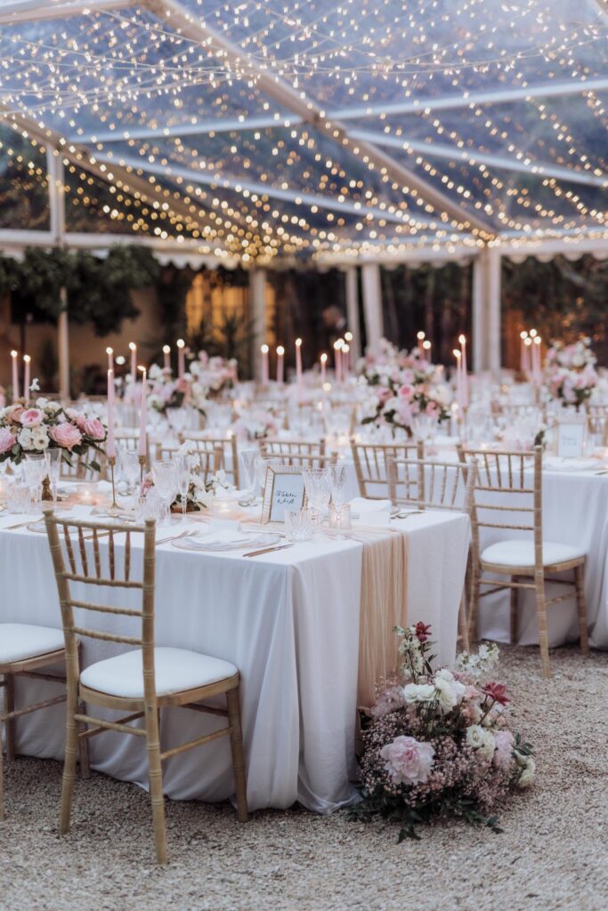 table setting candlelite 