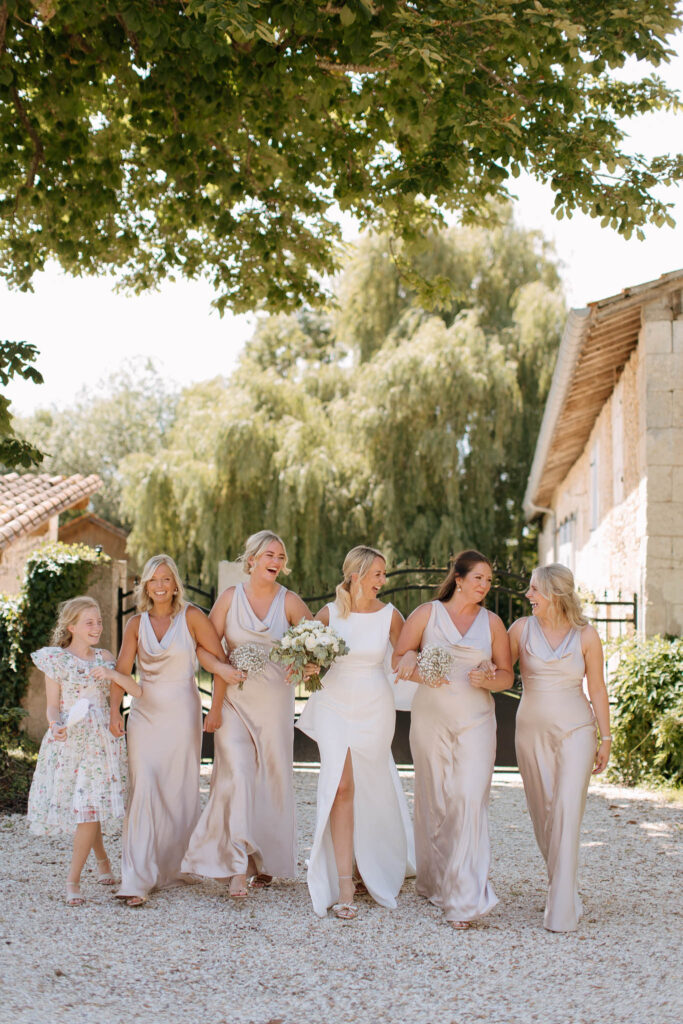 pearl bridesmaid dress