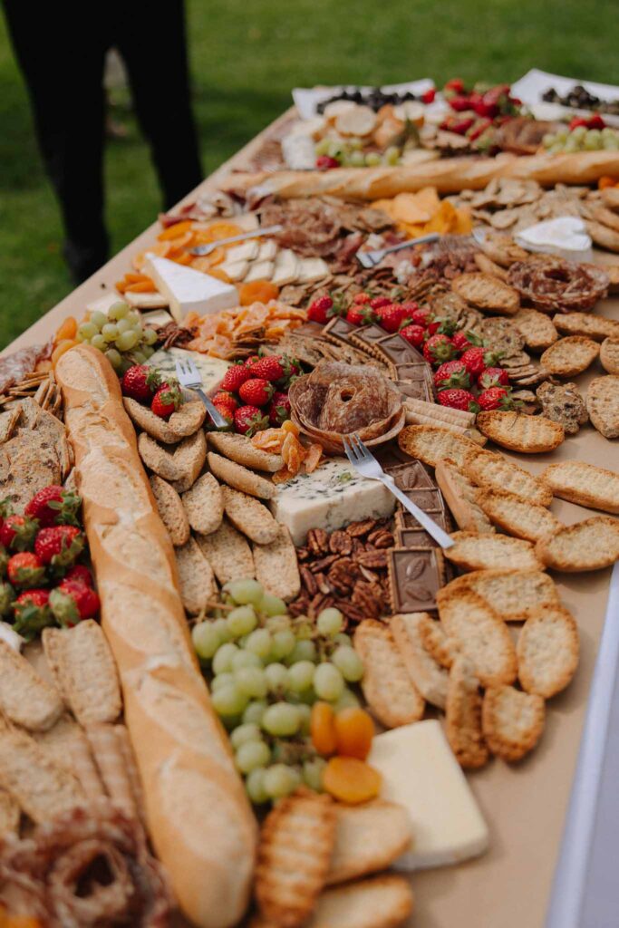 Boutonvillier F.Mary charcuterie board cocktail area