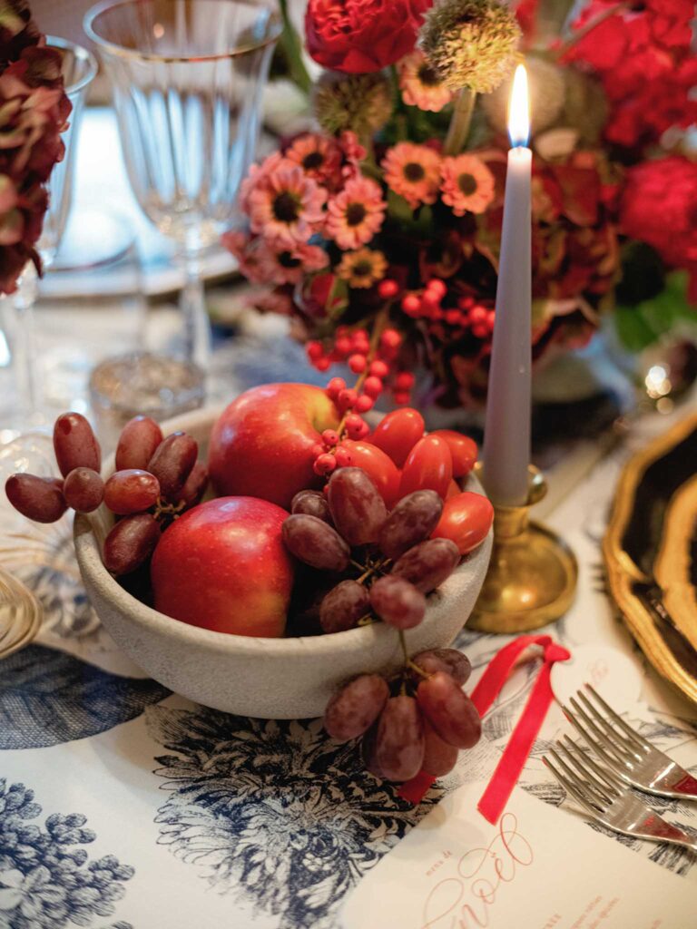 Christmas Table Chateau Varennes 14