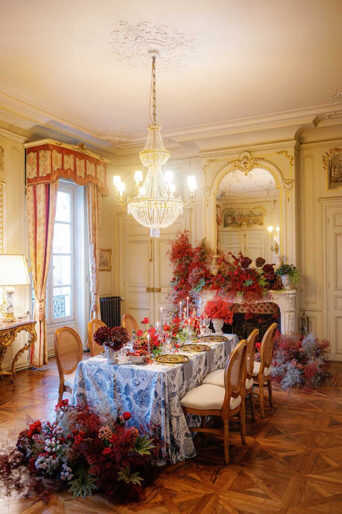 Christmas Table Chateau Varennes 29