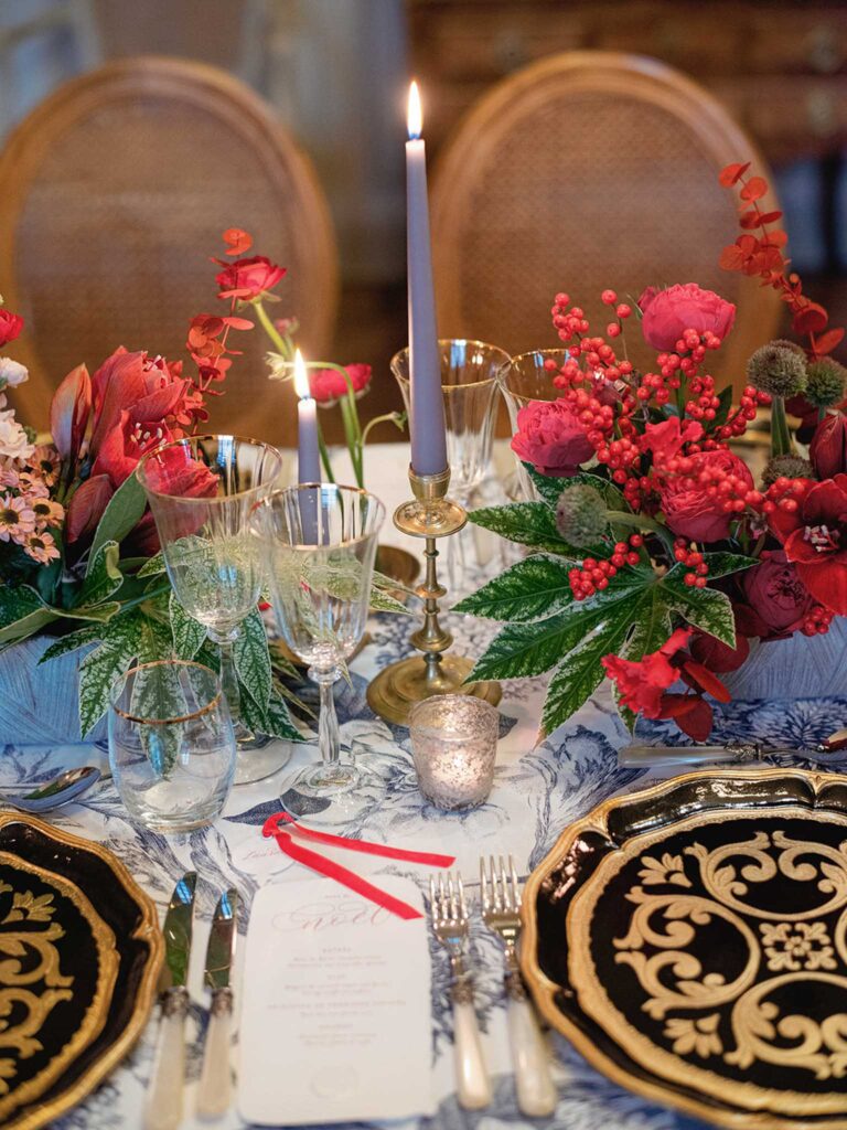 Christmas Table Chateau Varennes 35