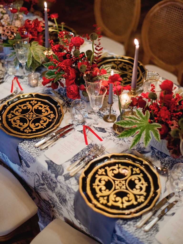 Christmas Table Chateau Varennes 43