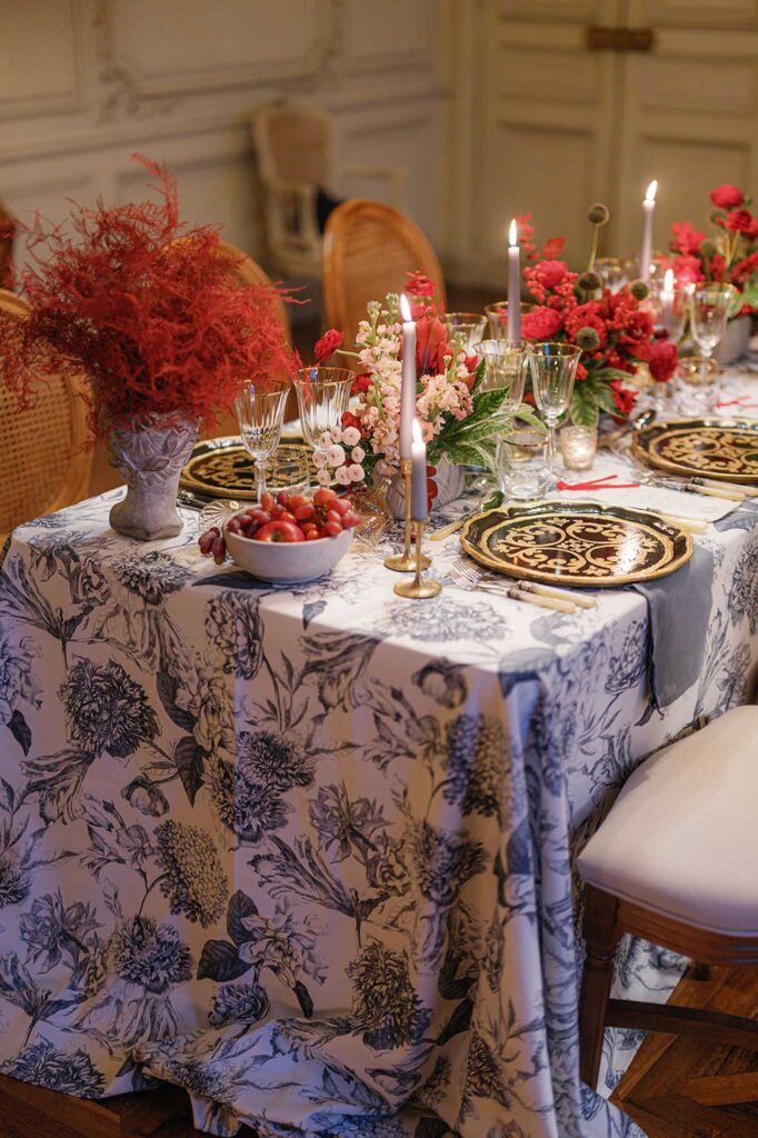 Christmas Table Chateau Varennes 67