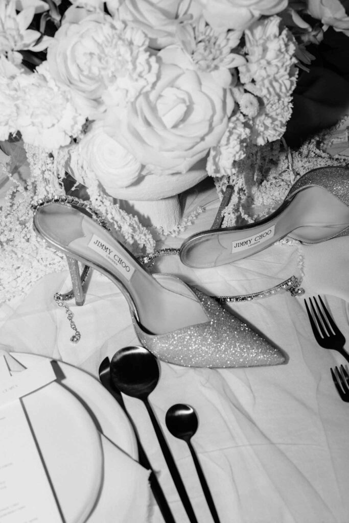 sparkles wedding shoes