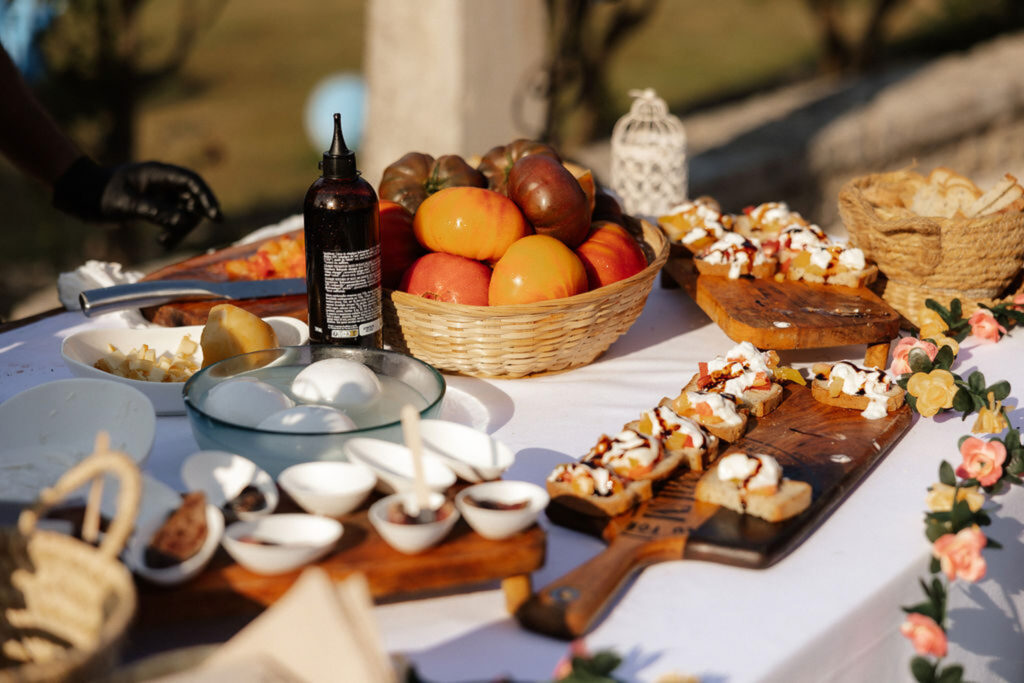 Bastide du Roy J.Jellet detail shot food appetizer reception