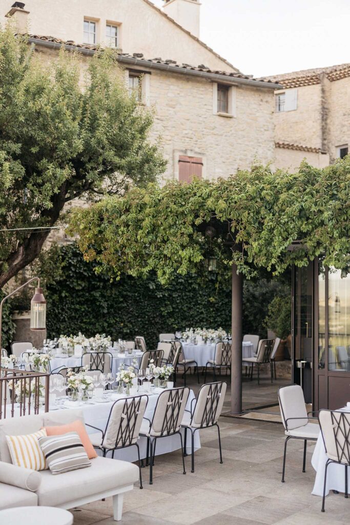 wep bespoke provencal wedding outdoor ceremony.