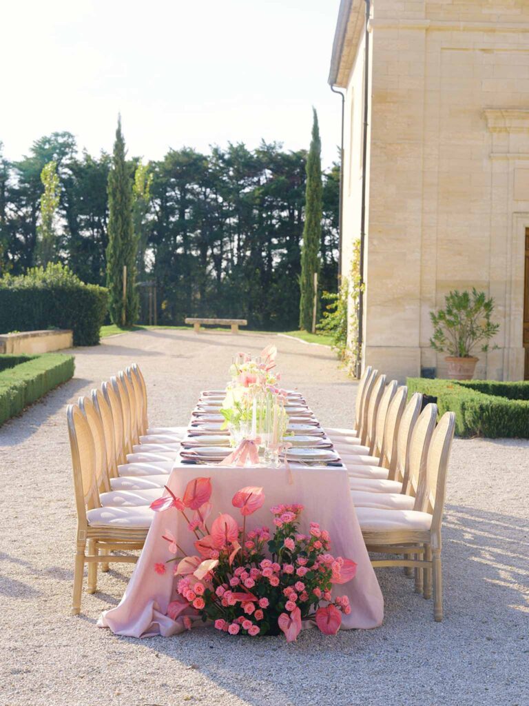 spring wedding chateau de tourreau french wedding style 29